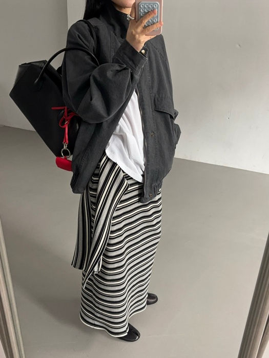 Multi-Stripe Sleeveless Top