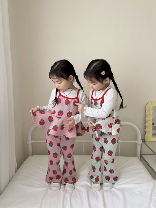 Strawberry Bustier Set Strawberry Bustier Set