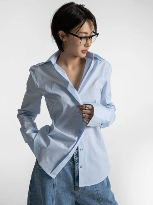 Slim Fit Long Cuff Shirt Slim Fit Long Cuff Shirt