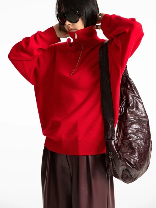 Classic Half-Zip Knit Sweater Classic Half-Zip Knit Sweater