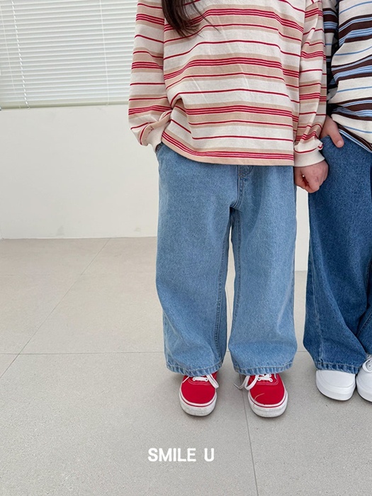 Wide Denim Pants Wide Denim Pants