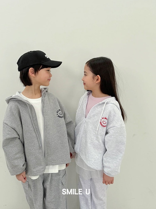 Embroidered Zip-Up Hoodie Embroidered Zip-Up Hoodie