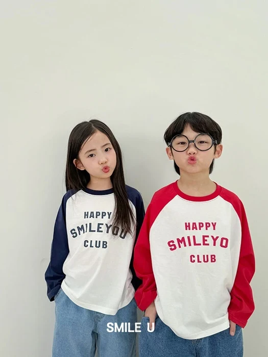 Happy Raglan Tee