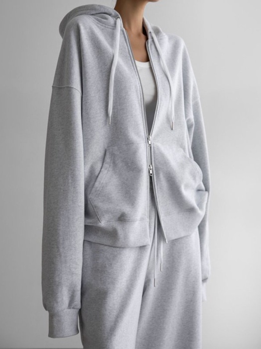 Classic Oversized Two Way Zipped Up Hoodie Classic Oversized Two Way Zipped Up Hoodie