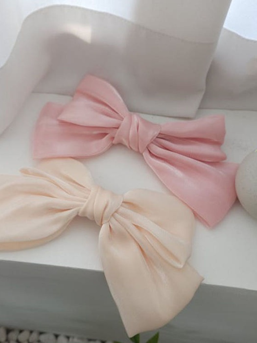 Ribbon Sheer Hair Clip Ribbon Sheer Hair Clip