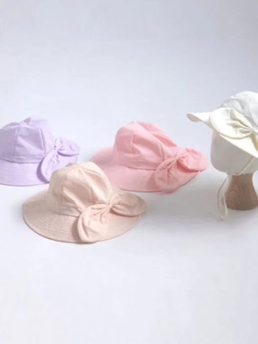 Pastel Ribbon Sun Hat