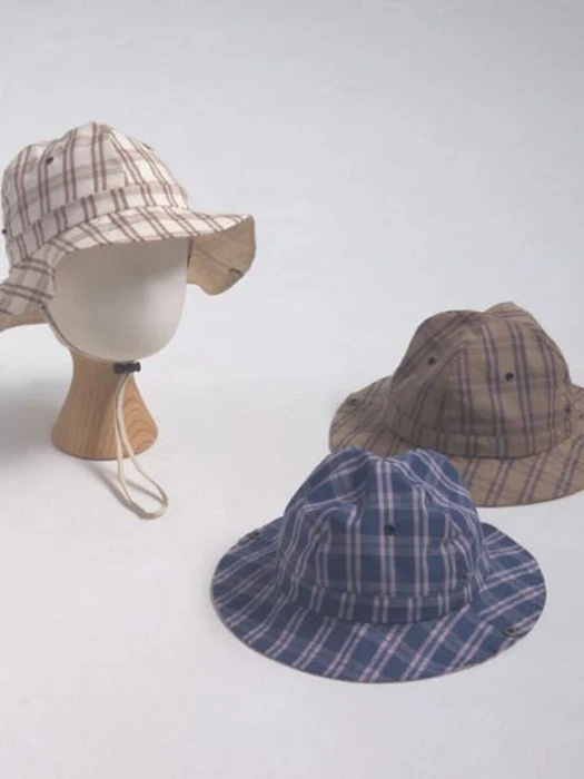 Classic Check Bucket Hat