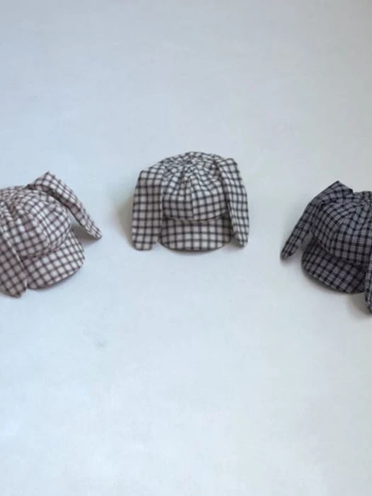 Check Rabbit Newsboy Cap