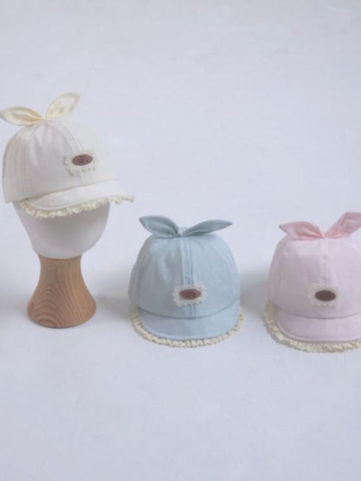 Baby Lace Ribbon Beanie Baby Lace Ribbon Beanie