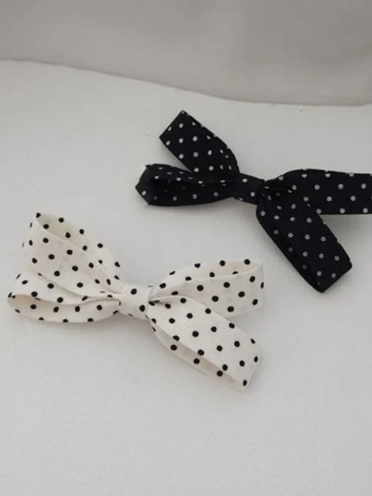 Ribbon Dot Hair Clip Ribbon Dot Hair Clip