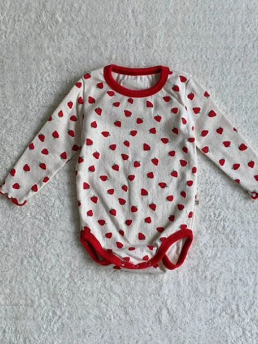 Eyelet Strawberry Suit
