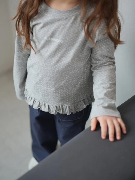 Dot Frill Single Tee