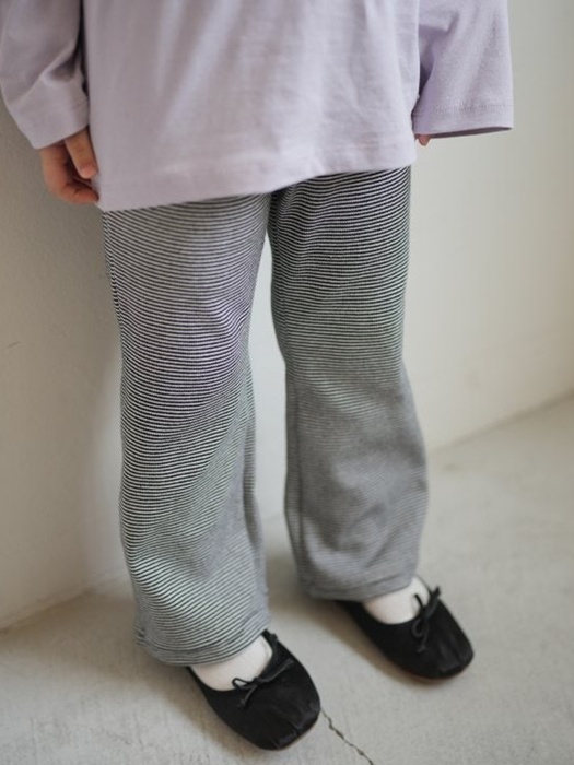 Rib Flare Pants