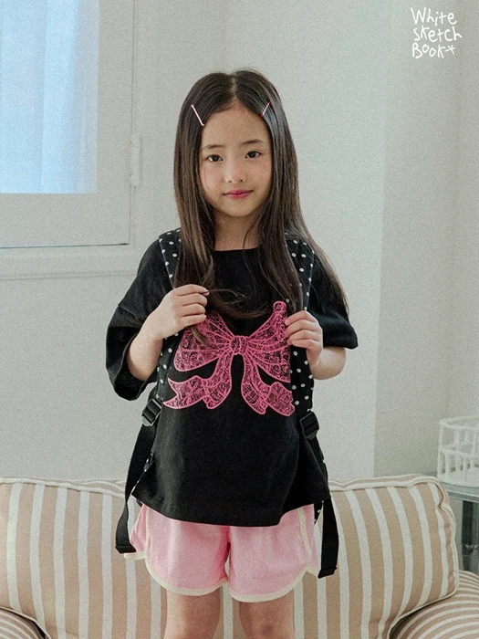 Loro Ribbon Short Sleeve Tee Loro Ribbon Short Sleeve Tee