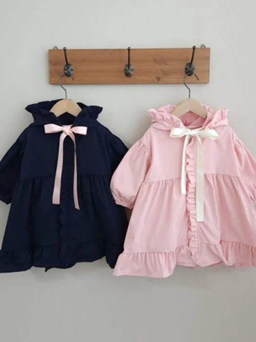 Frill Zip-Up Coat Frill Zip-Up Coat