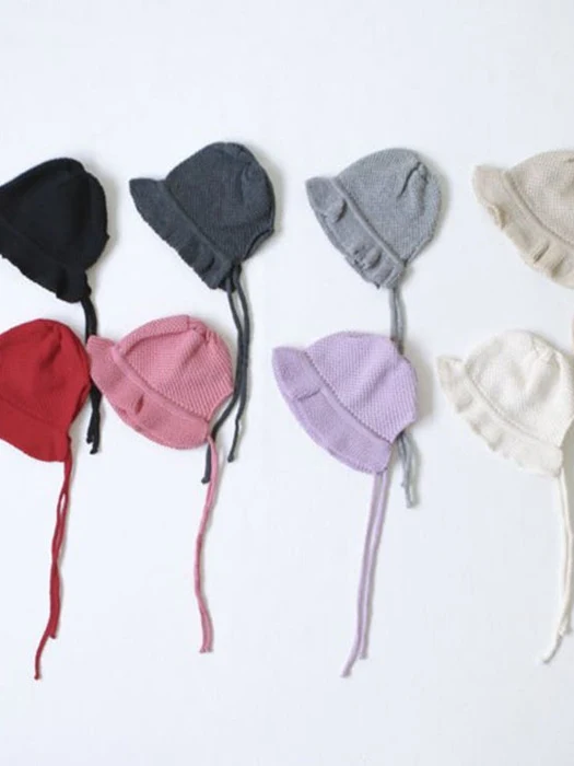 Cotton Knit Bonnet Cotton Knit Bonnet