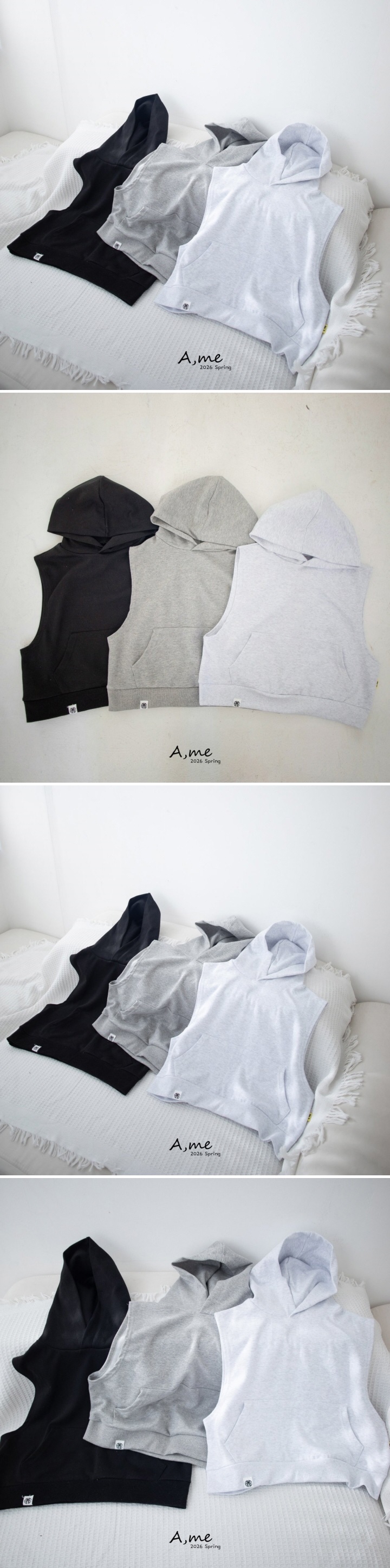 A Me - Korean Children Fashion - #Kfashion4kids - Hooded Vest - 2