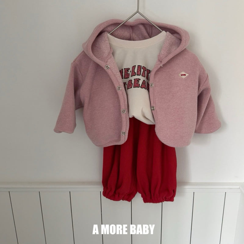Bebe Peanut Hooded Cardigan by A More for Baby - view 6