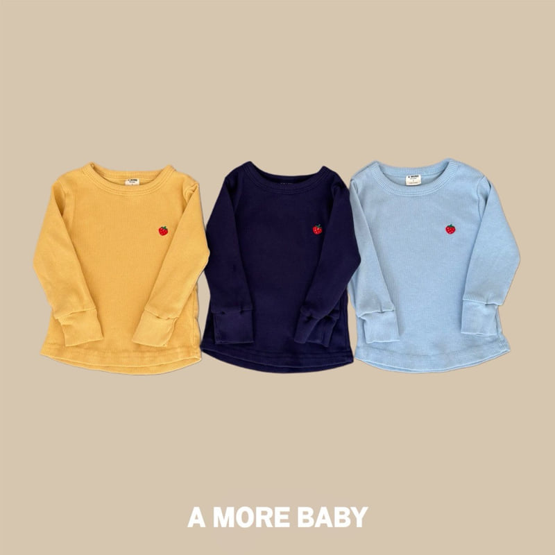 Bebe Strawberry Rib Tee by A More for Baby - view 1