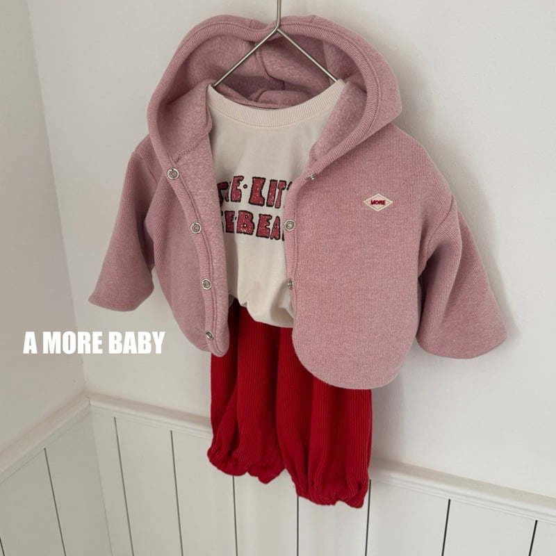Bebe Peanut Hooded Cardigan by A More for Baby - view 12