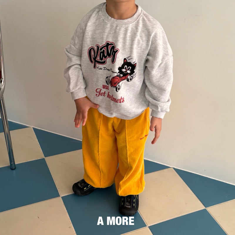 A More - Korean Children Fashion - #childofig - Racing Cat Sweatshirt - 2