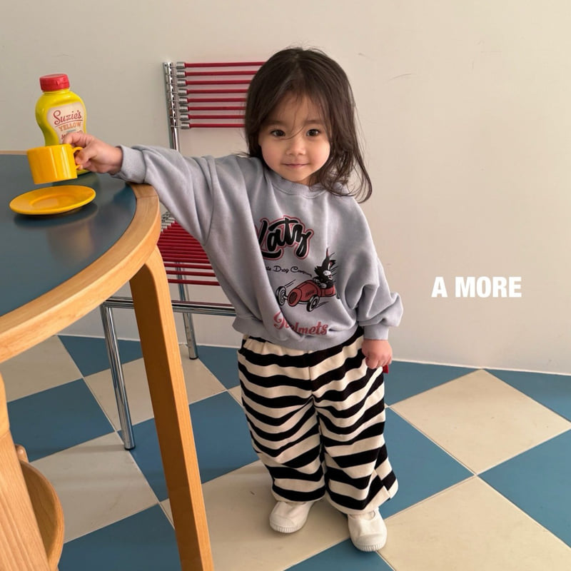 A More - Korean Children Fashion - #childofig - Racing Cat Sweatshirt - 4