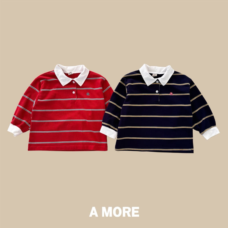 A More - Korean Children Fashion - #fashionkids - Atom Collar Tee