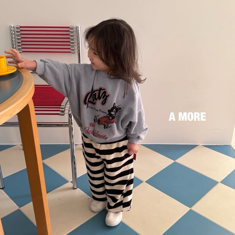A More - Korean Children Fashion - #kidsshorts - Racing Cat Sweatshirt - 8