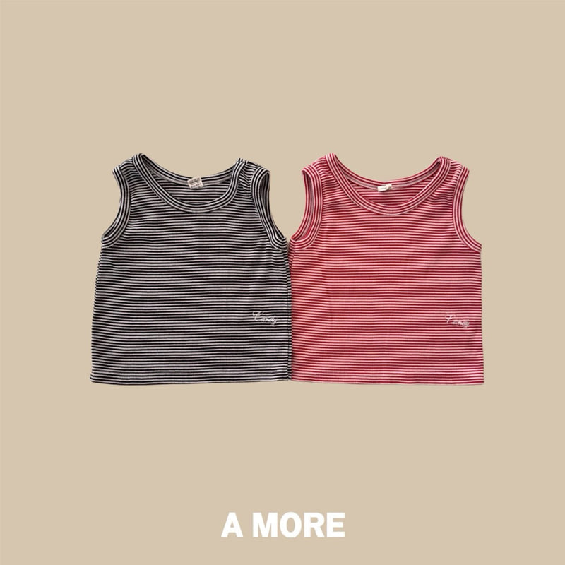 A More - Korean Children Fashion - #kidsstore - Candy Rib Sleeveless