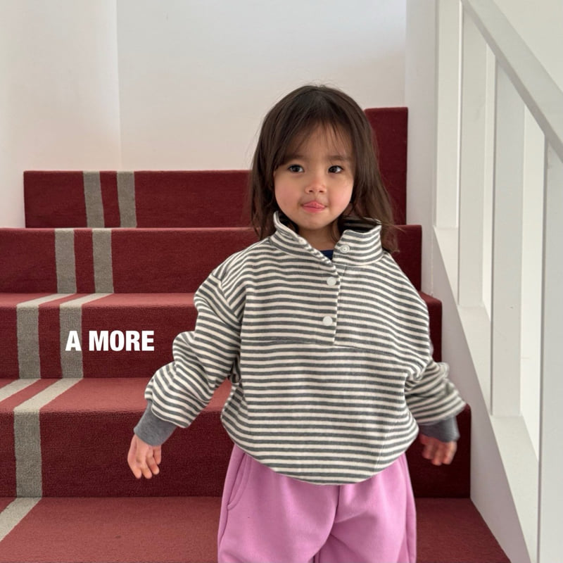 A More - Korean Children Fashion - #kidzfashiontrend - Tender Open Sweatshirt - 6