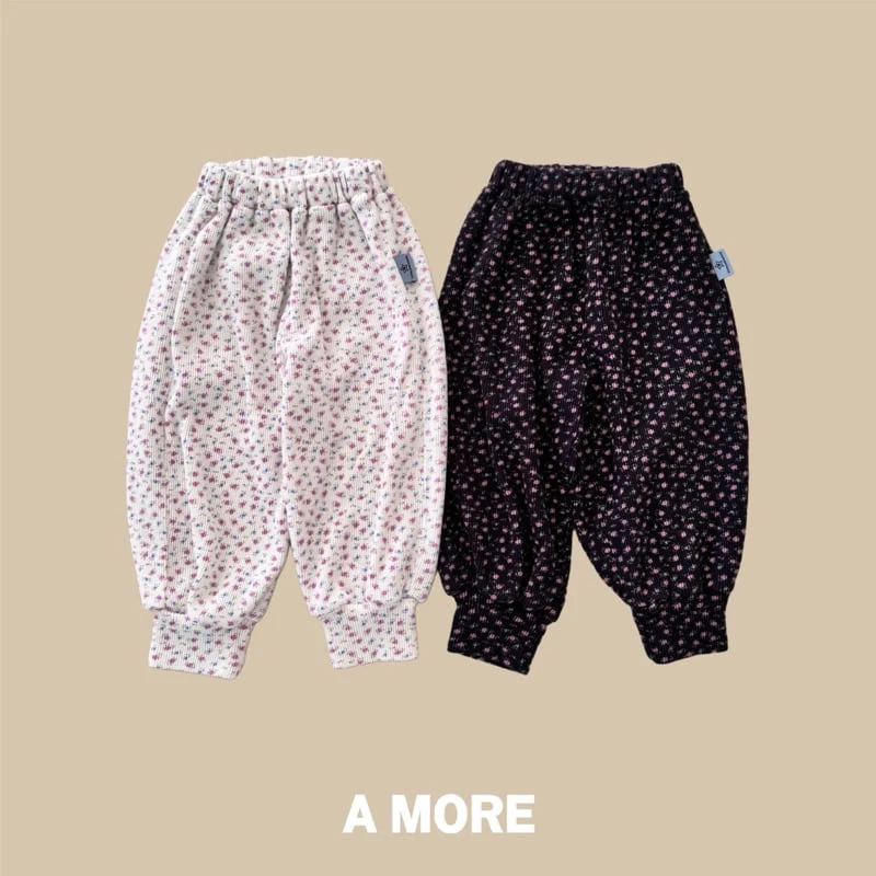 A More - Korean Children Fashion - #littlefashionista - Flower Shop Pants
