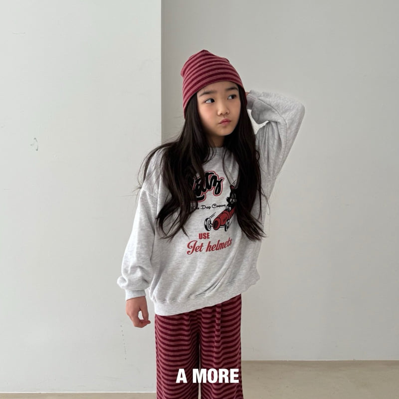 A More - Korean Children Fashion - #littlefashionista - Racing Cat Sweatshirt - 12