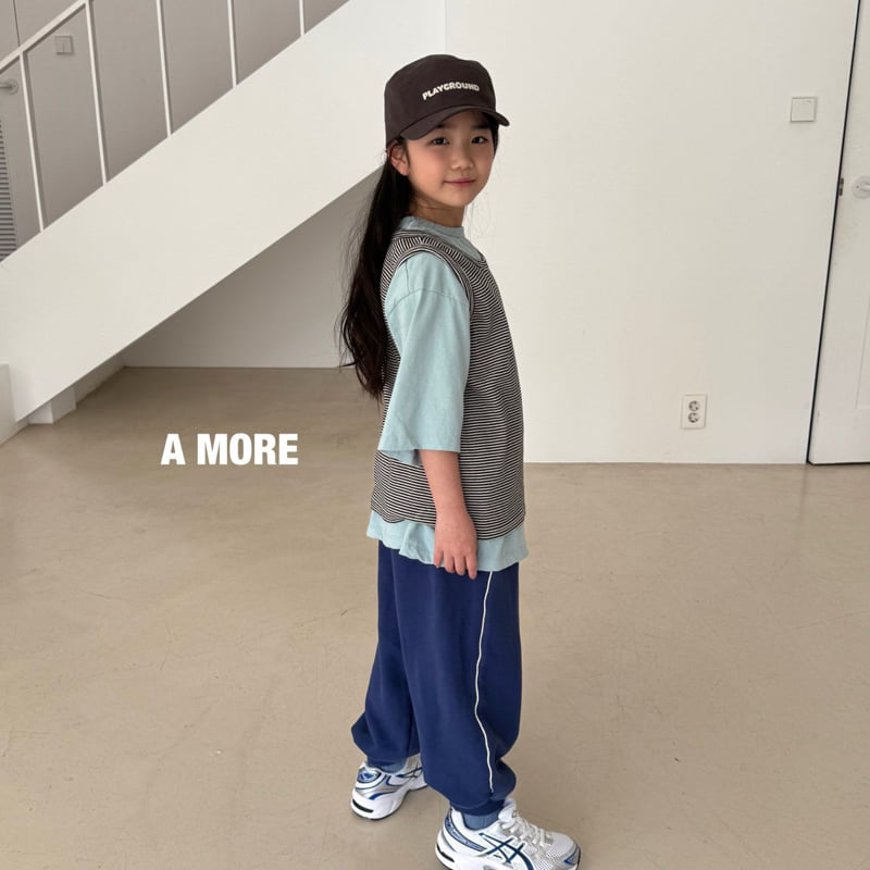 A More - Korean Children Fashion - #prettylittlegirls - Candy Rib Sleeveless - 7