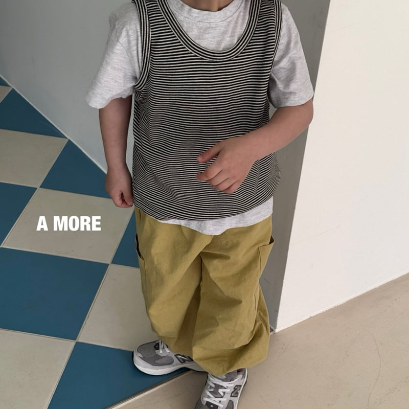 A More - Korean Children Fashion - #stylishchildhood - Candy Rib Sleeveless - 10
