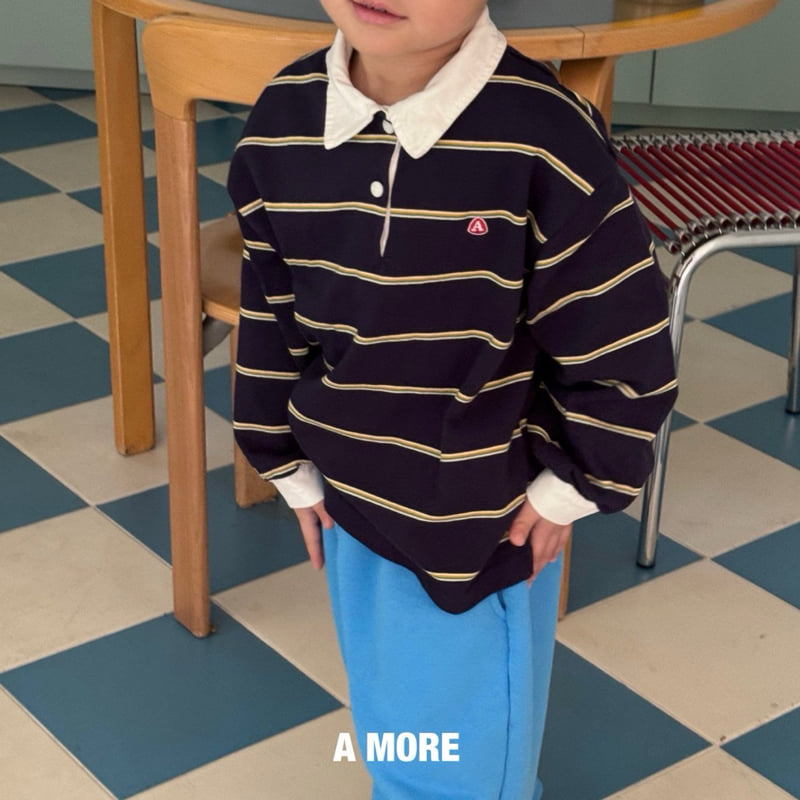 A More - Korean Children Fashion - #todddlerfashion - Atom Collar Tee - 10
