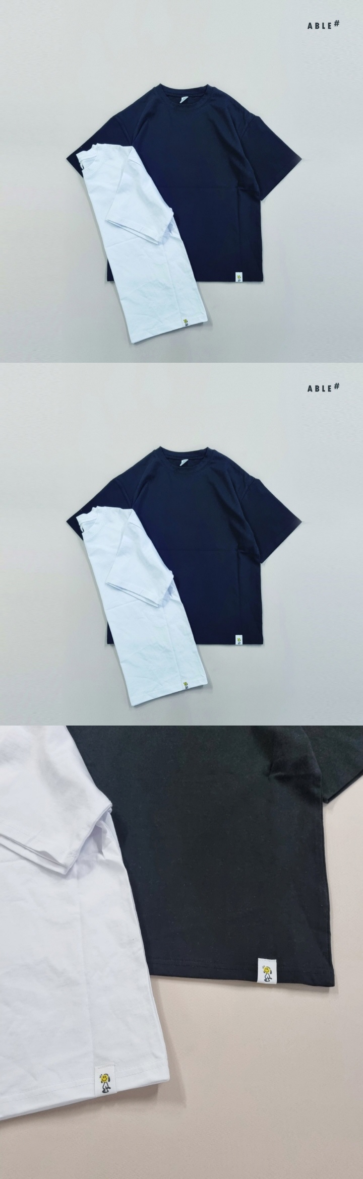 Able# - Korean Children Fashion - #childofig - 5-Length Box Tee
