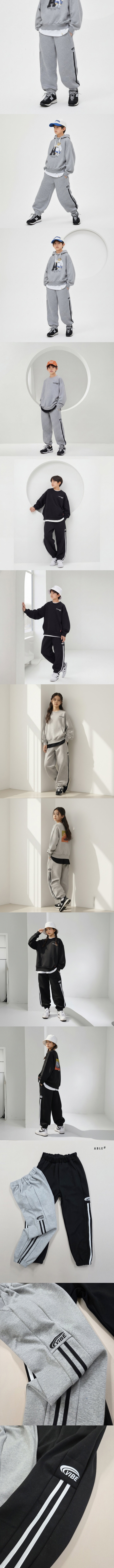 Able# - Korean Children Fashion - #discoveringself - Vibe Seam Jogger Pants