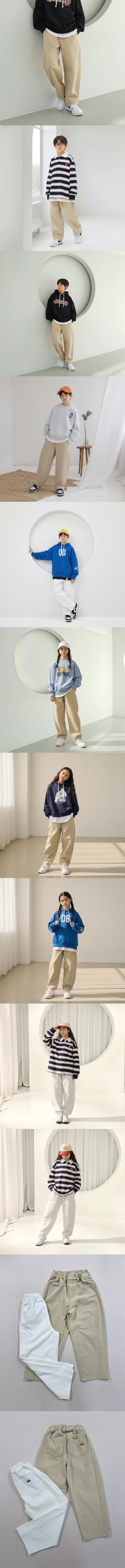 Able# - Korean Children Fashion - #minifashionista - Curve Cotton Pants
