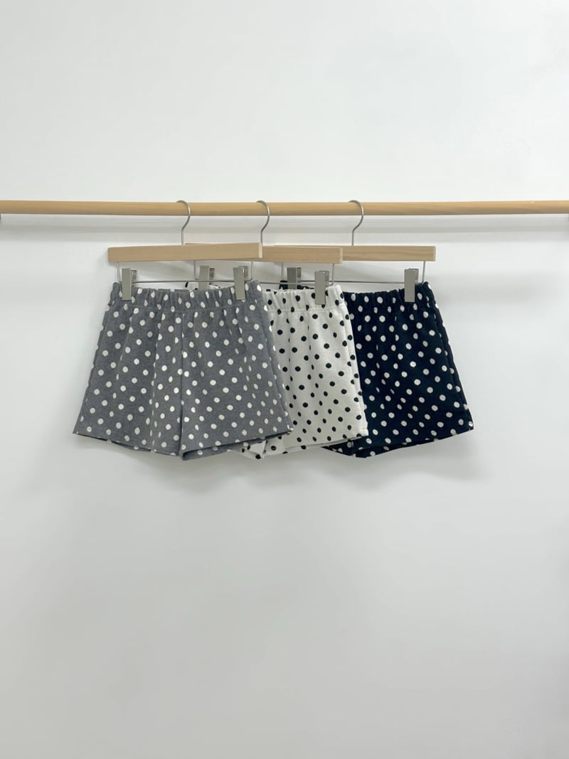 Afarrier - Korean Women Fashion - #momslook - Dot Shorts - 2