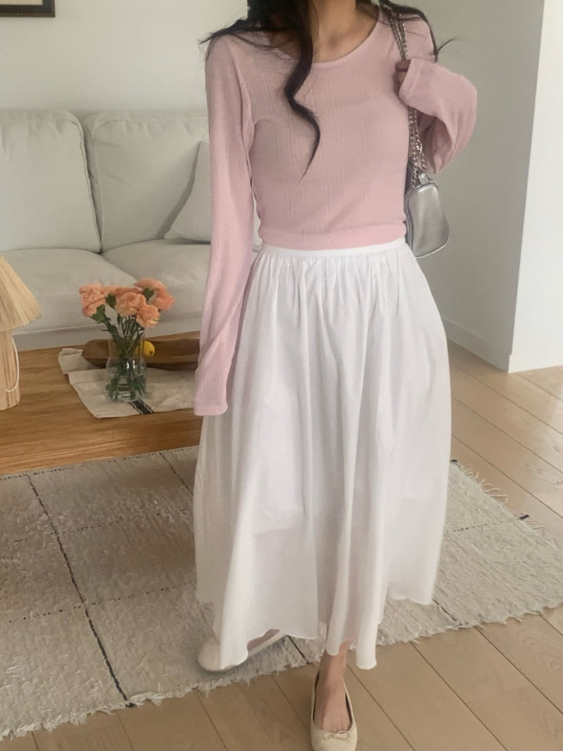 Afarrier - Korean Women Fashion - #momslook - Soda Cotton Skirt - 3