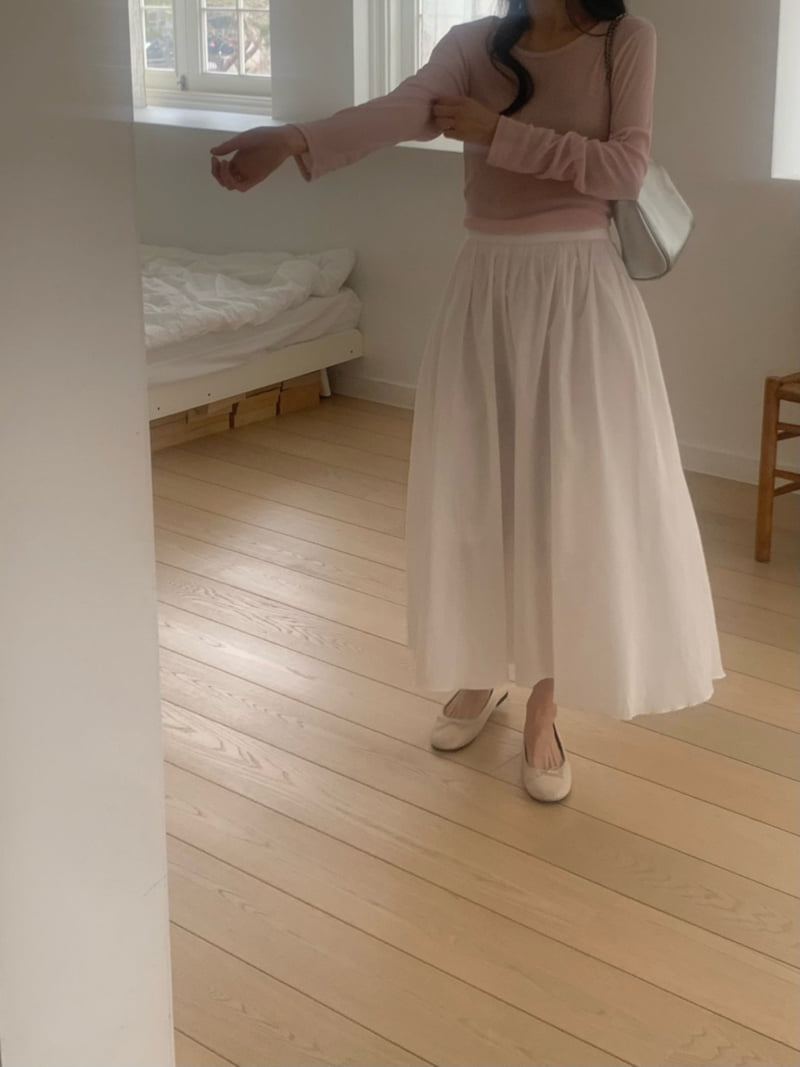 Afarrier - Korean Women Fashion - #momslook - Soda Cotton Skirt - 5
