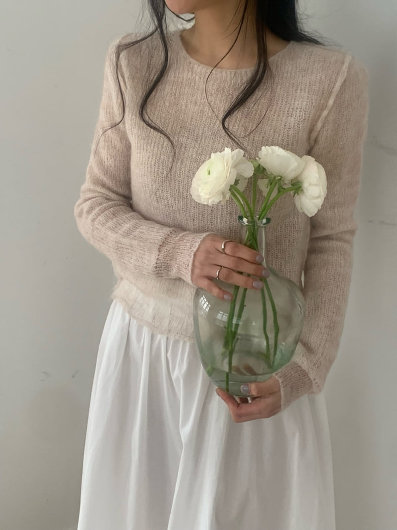 Afarrier - Korean Women Fashion - #momslook - Mohair Knit - 9