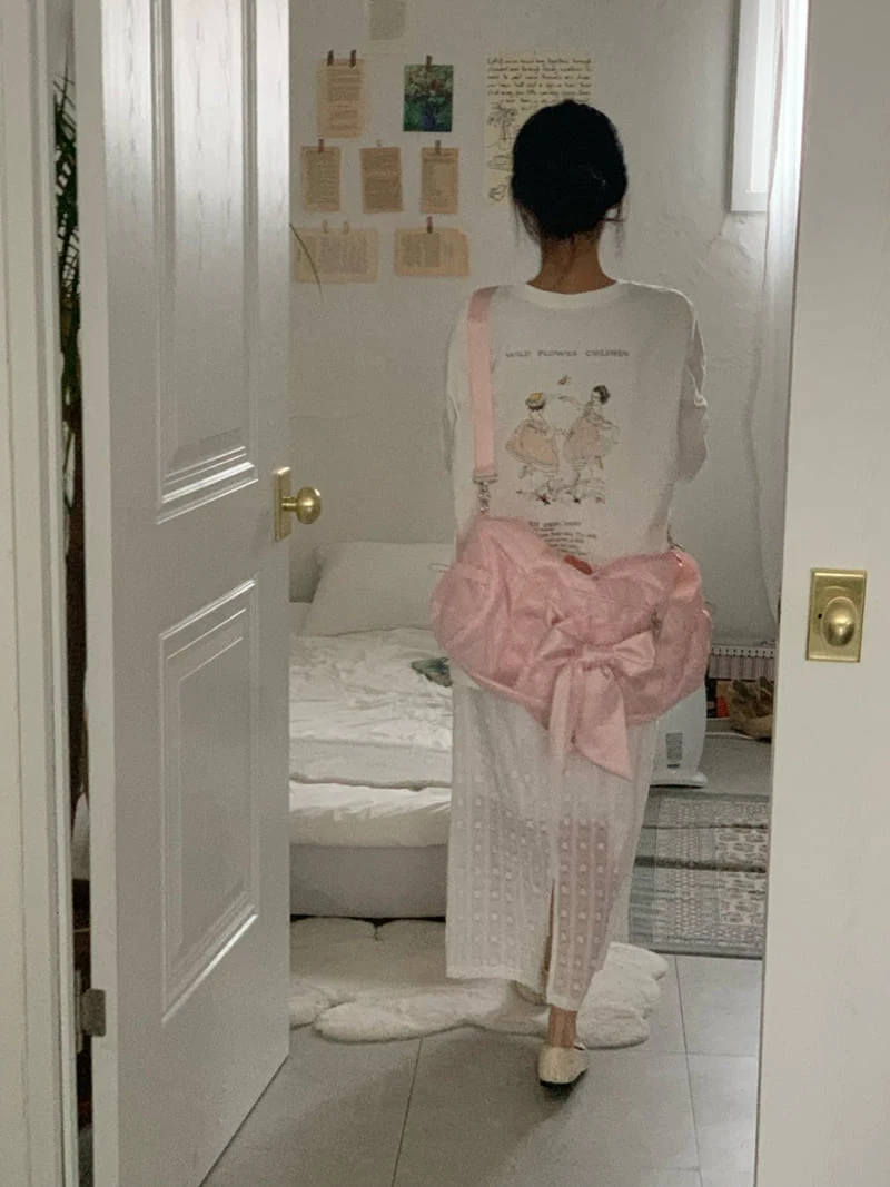 Afarrier - Korean Women Fashion - #thatsdarling - Girl Print Tee - 4