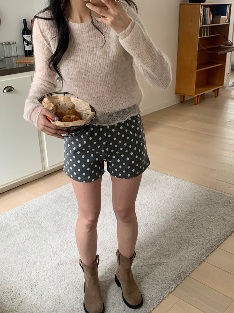 Afarrier - Korean Women Fashion - #womensfashion - Dot Shorts - 3