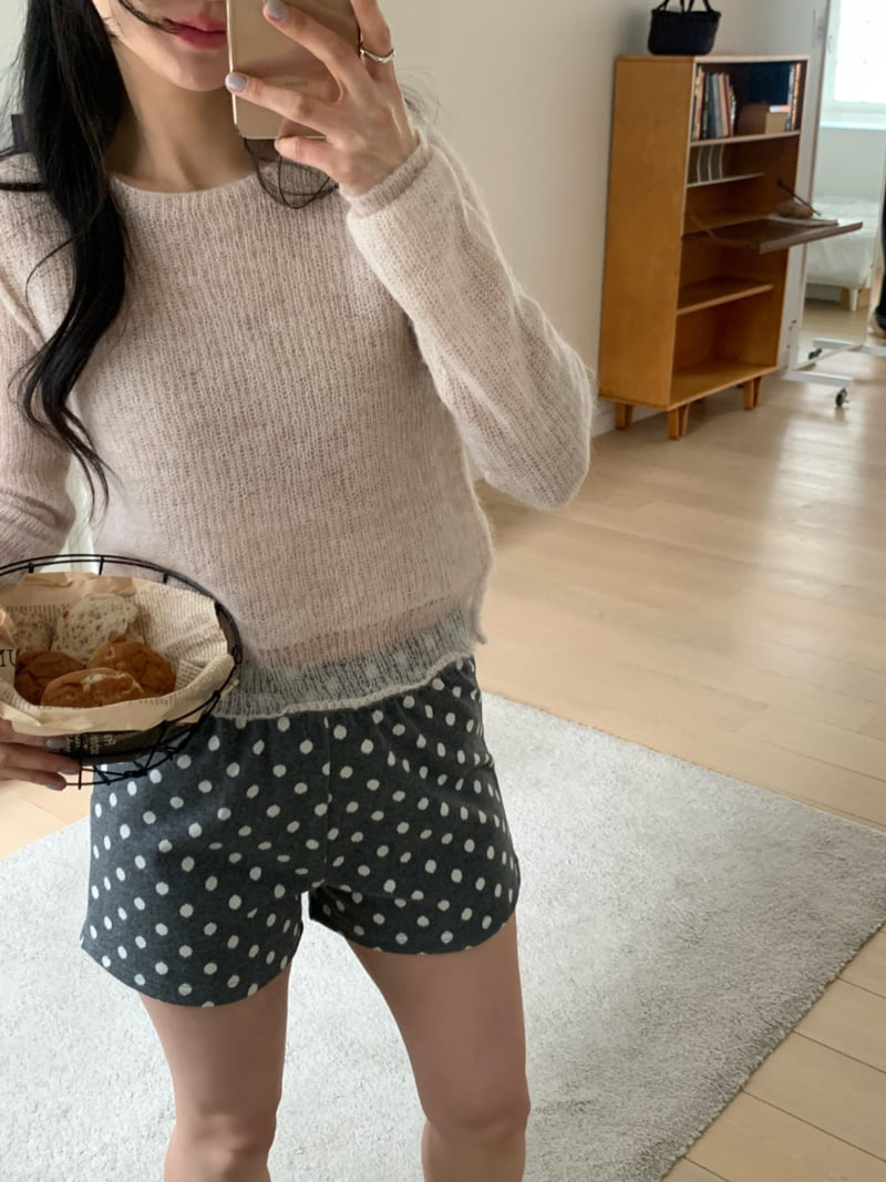 Afarrier - Korean Women Fashion - #womensfashion - Dot Shorts - 5