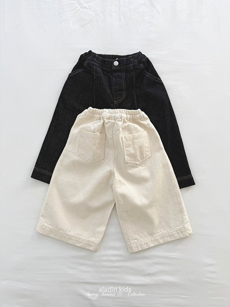 Aladin - Korean Baby Fashion - #babyboutique - Wide Pleated Pants - 3