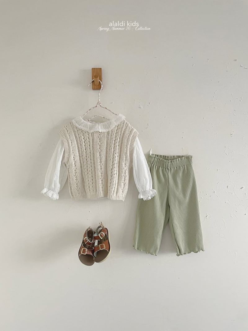 Aladin - Korean Baby Fashion - #babyboutique - Ribbed Pants - 7