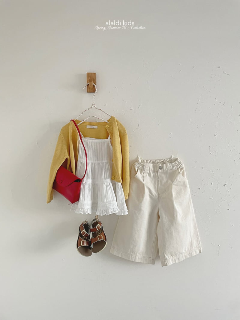 Aladin - Korean Baby Fashion - #babyclothing - Wide Pleated Pants - 5