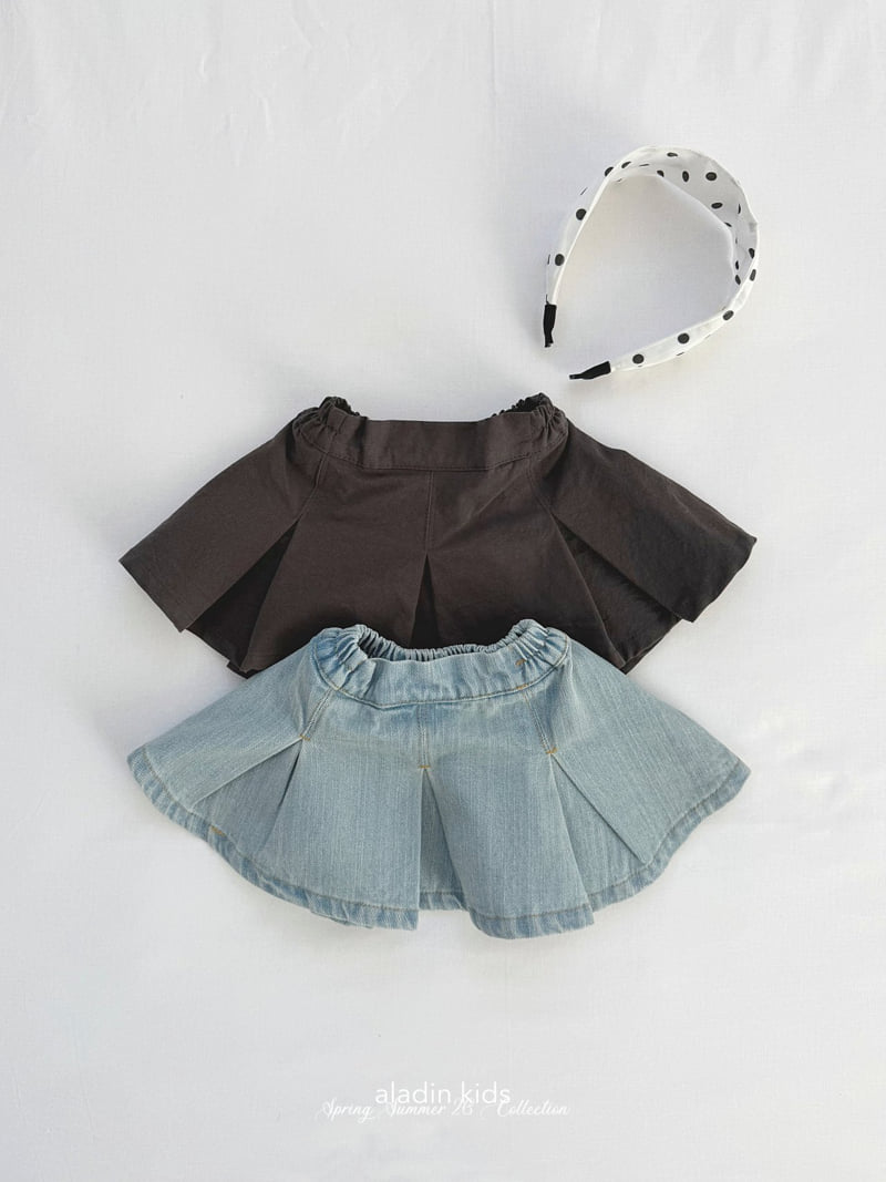 Aladin - Korean Baby Fashion - #babyclothing - Casual Pleated Skirt