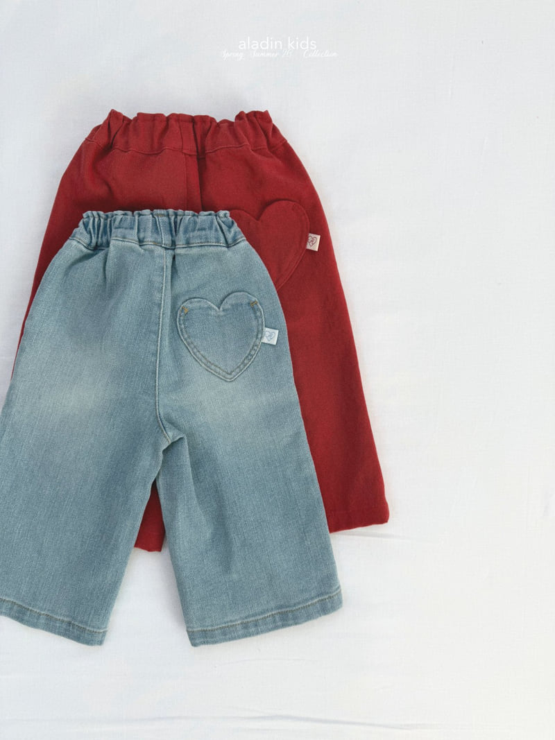 Aladin - Korean Baby Fashion - #babyclothing - Heart Love Pants - 2